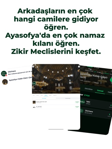 Zikir Vakti: Namaz, Cemaat iPad screenshot