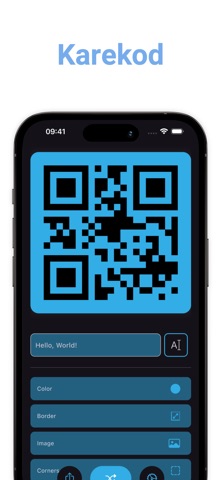 Karekod - QR Code Generator Screenshot 1 of 3