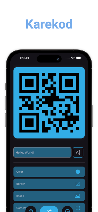 Karekod - QR Code Generator Screenshot 1 of 3