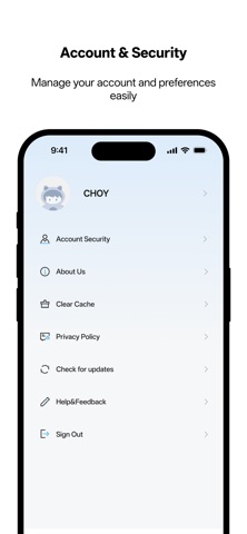 PeaceSmart iPhone screenshot