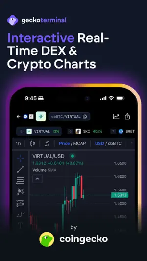 GeckoTerminal: DEX Tracker screenshot 1