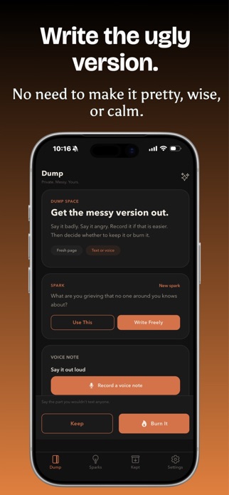 Ember: Rant and Burn Journal Screenshot 2 of 6
