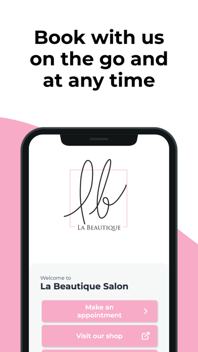 La Beautique Salon iPhone screenshot 1 - Lifestyle app