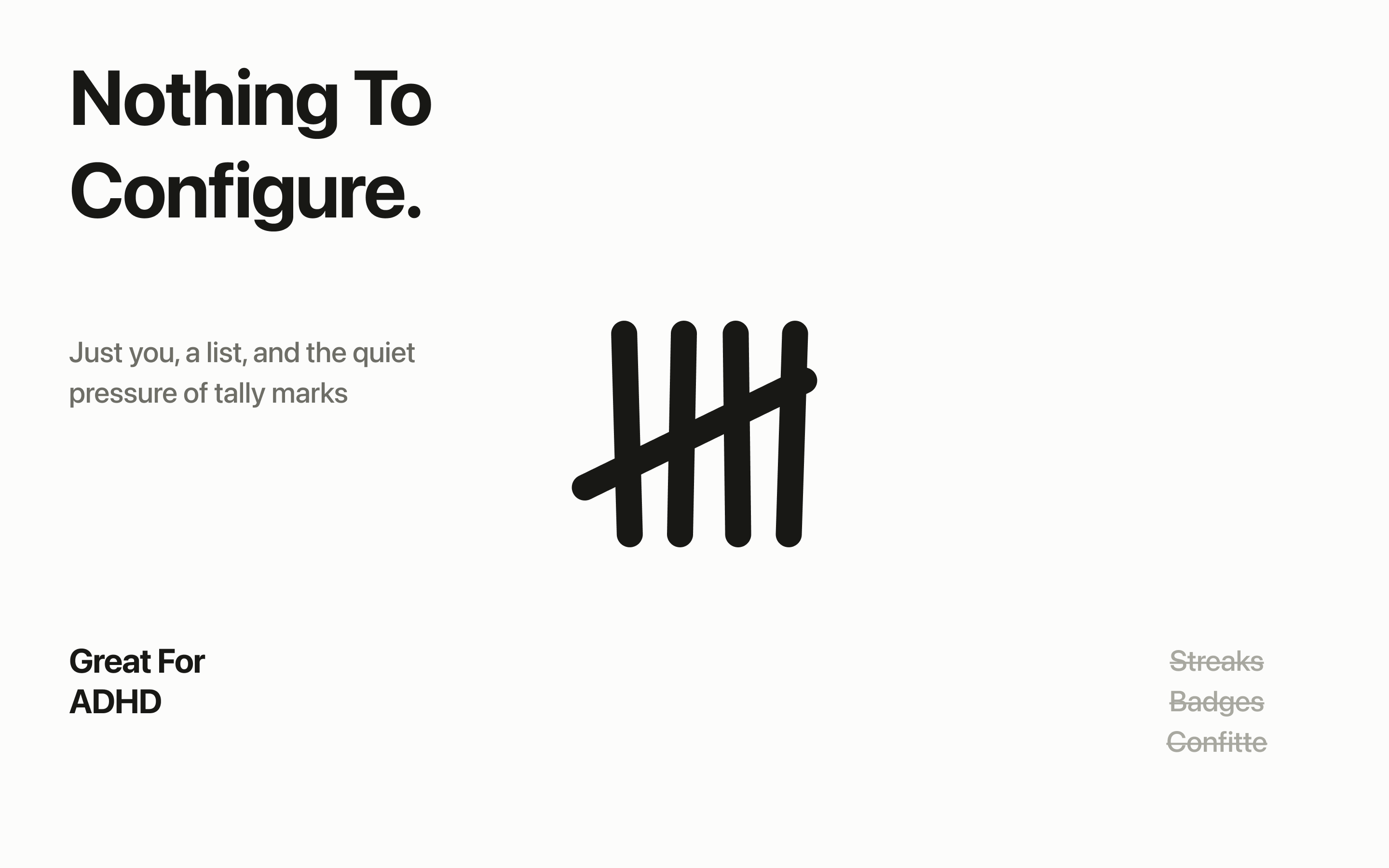 Tally: Minimal Todo List screenshot 12
