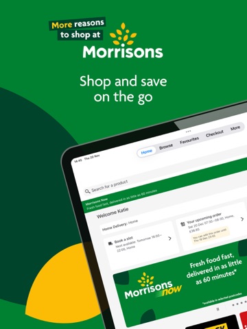 Morrisons Grocery Shopping iPad screenshot 1