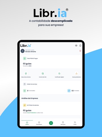 Libr.ia iPad screenshot