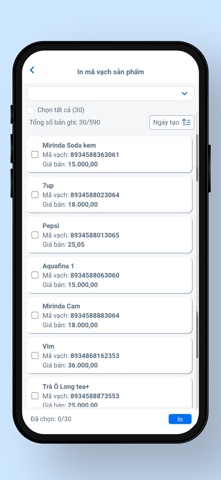 Quản Lý Cửa Hàng Và Tồn Kho screenshot