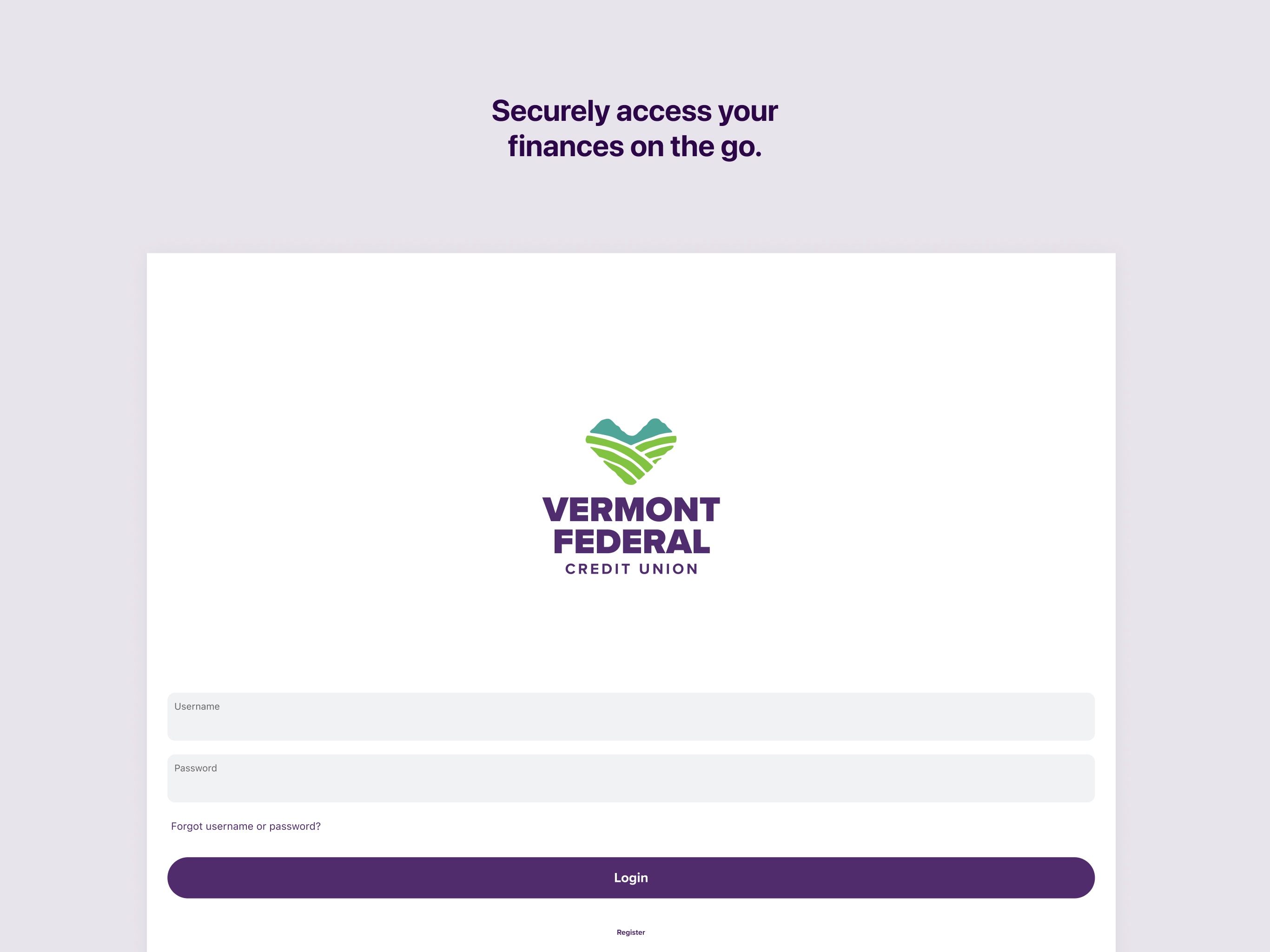 Vermont Fed CU Mobile Banking