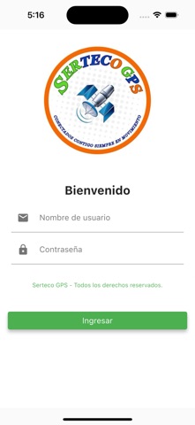 Serteco GPS iPhone screenshot