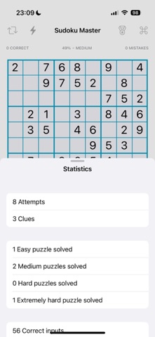 Sudoku Master: Brain Puzzle iPhone screenshot