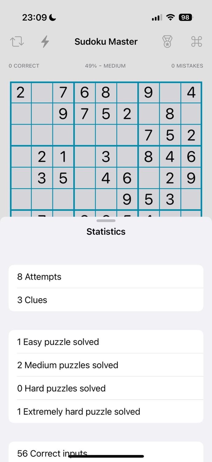 Sudoku Master Brain Puzzle