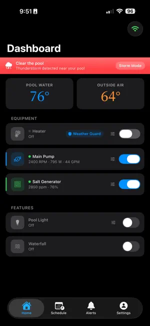 Pool OS screenshot 1