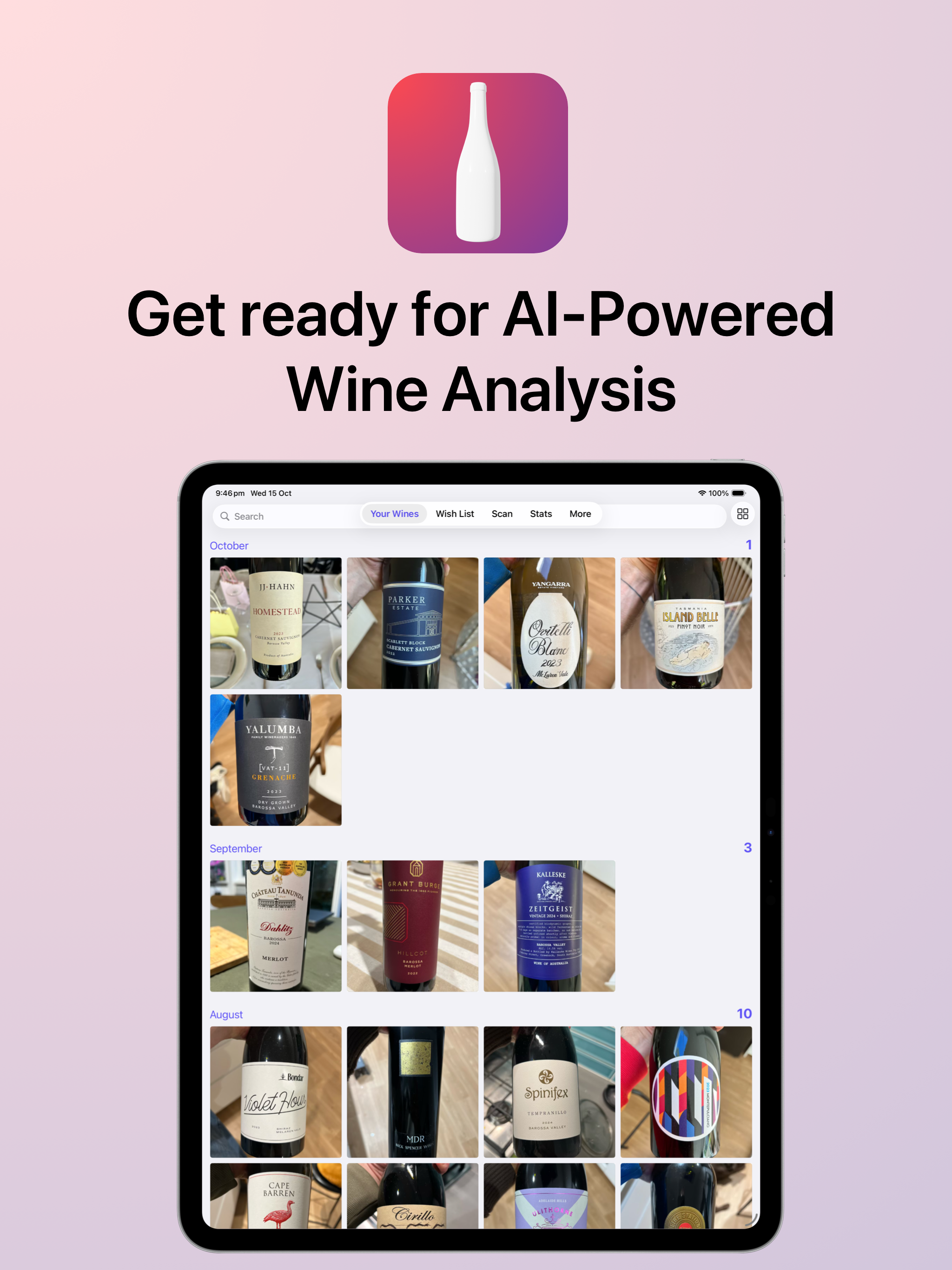 gotBottle: Wine Notes