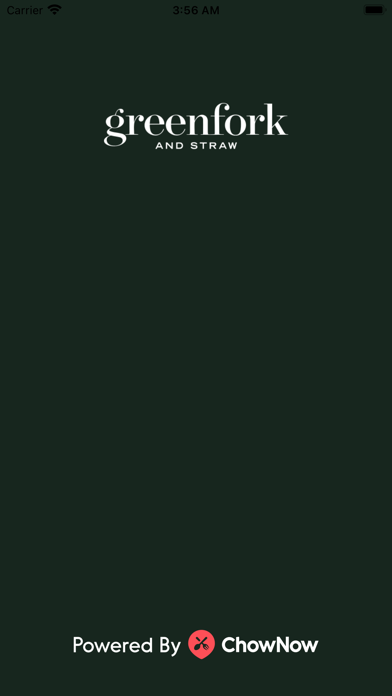 Green Fork & Straw iPhone screenshot