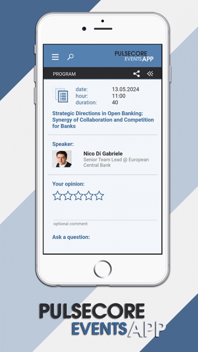 PulseCore Events Screenshot