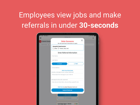 Screenshot #5 pour ERIN | Employee Referrals