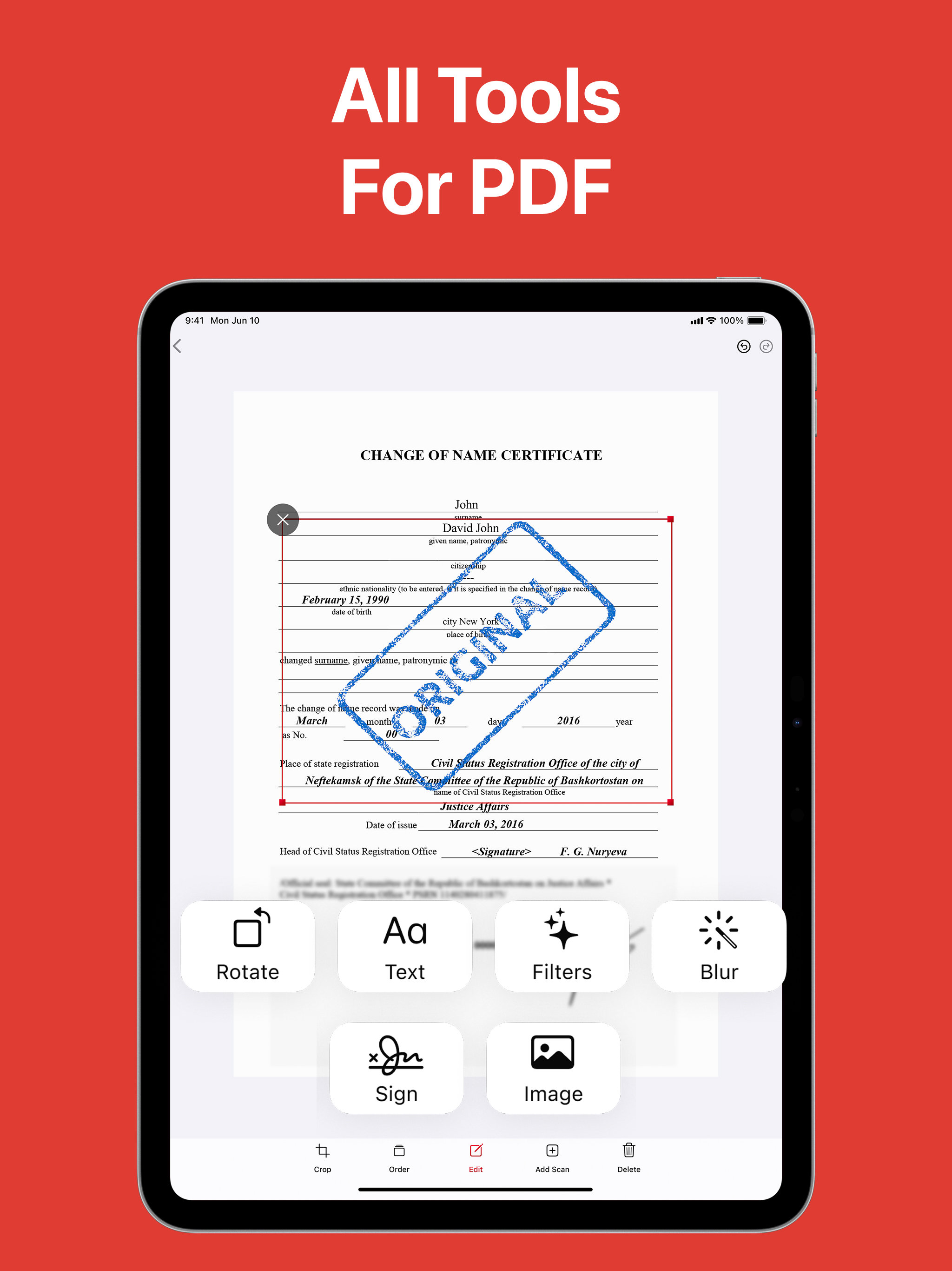 PDF Scanner and Editor ++ screenshot 7