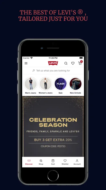 Levi's® India screenshot 1 of 4