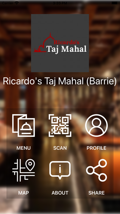 Ricardo's Taj Mahal (Barrie) Screenshot