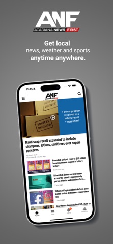 Acadiana News First app screenshot