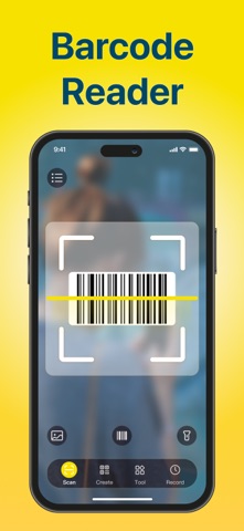 QR Code Reader & Barcode · iPhone screenshot