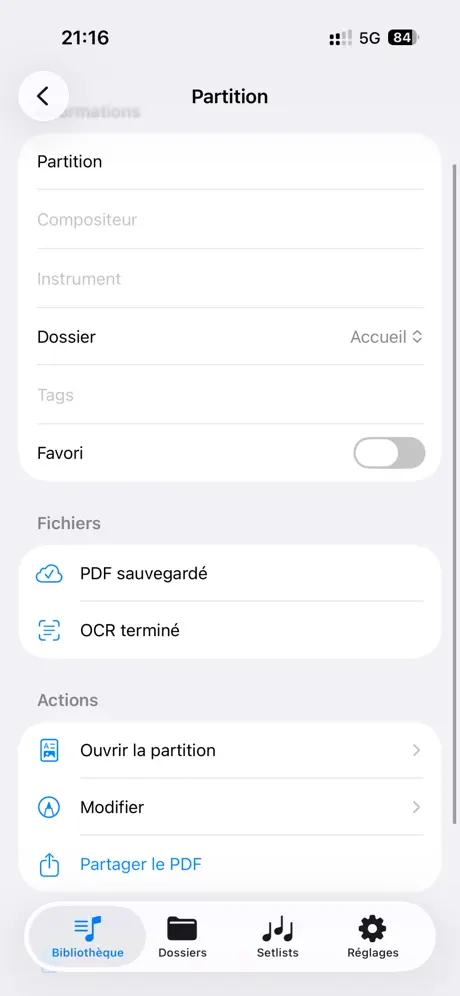 Music Partition screenshot 4