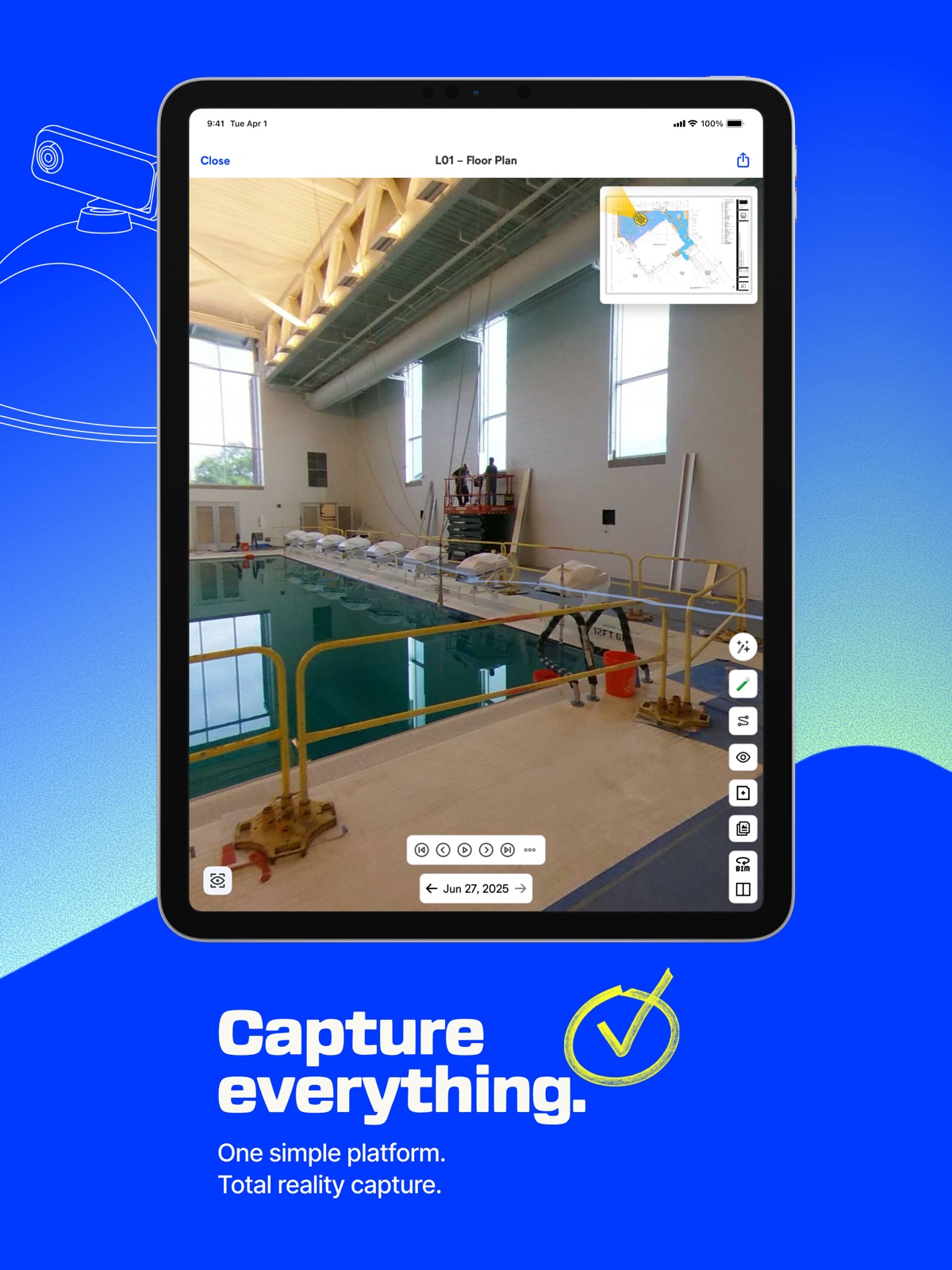 OpenSpace.ai Construction App ipad screenshot 4
