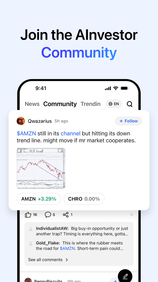 #2. Stock Screener, AI Scanner (iOS) 由: Ainvest FinTech, Inc.