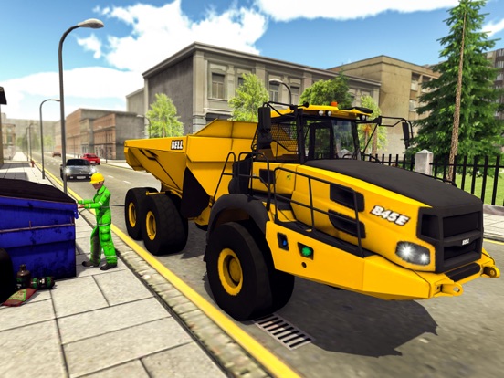 Park Heavy Loader Dumper Truck