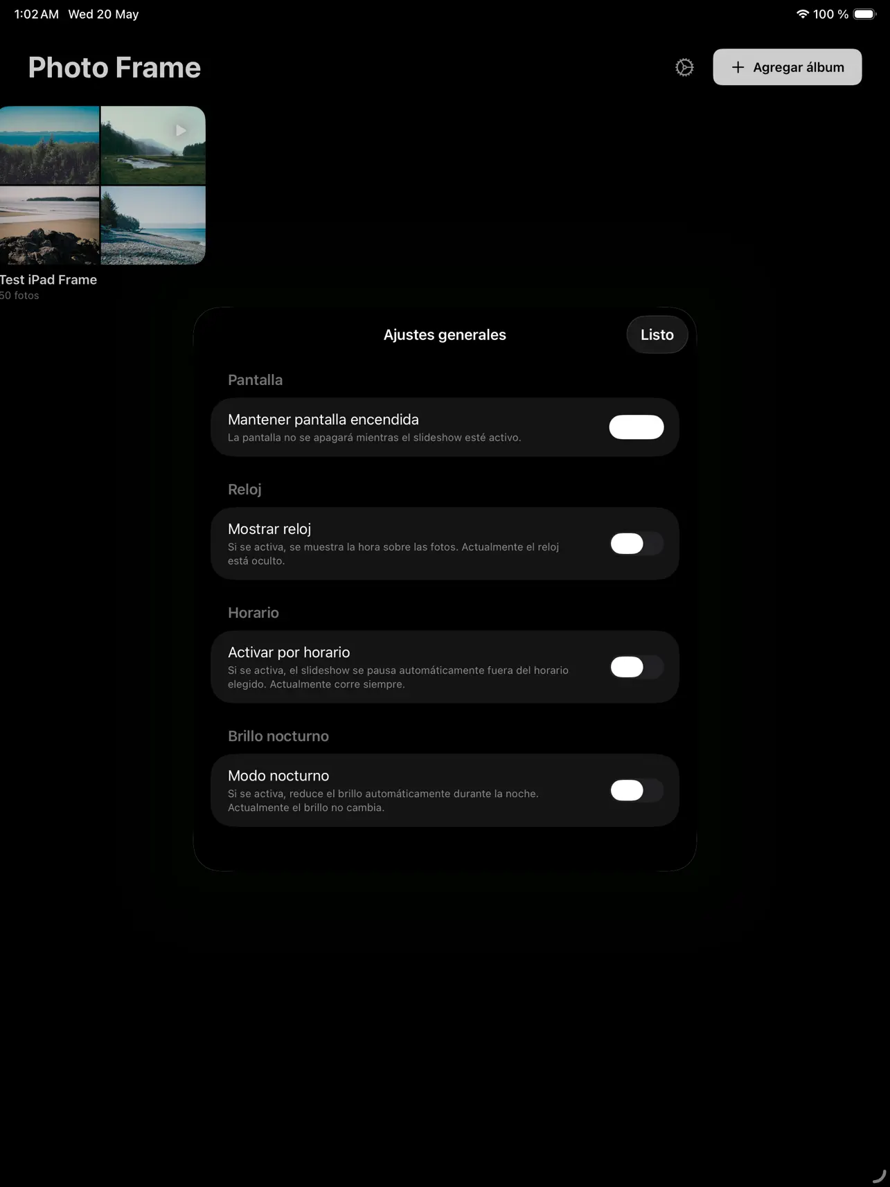 Screenshot #6 pour SimpleFlows Photo Frame