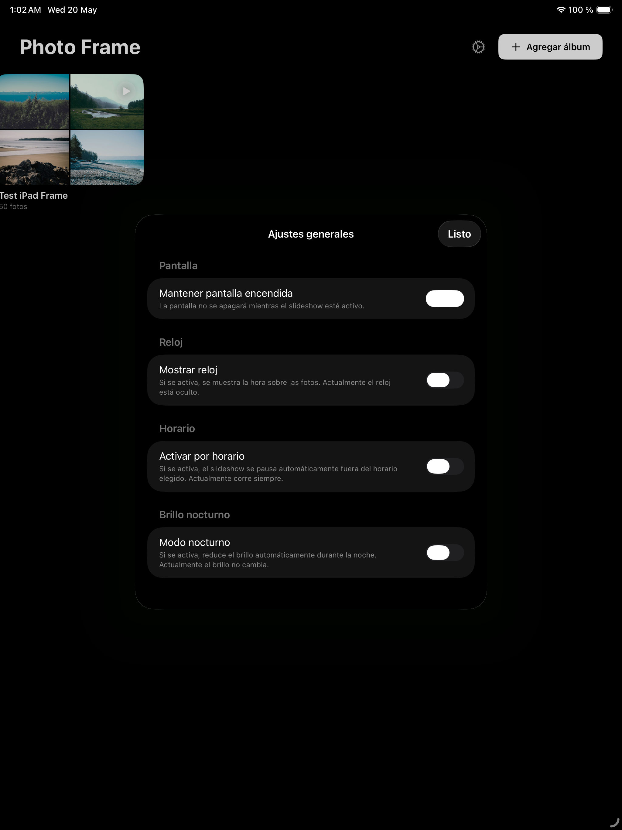 SimpleFlows Photo Frame screenshot 3