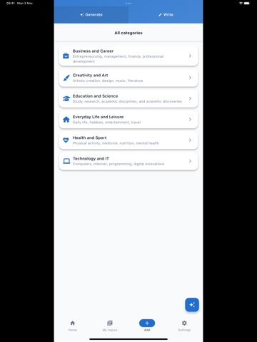 LexiLex iPad screenshot
