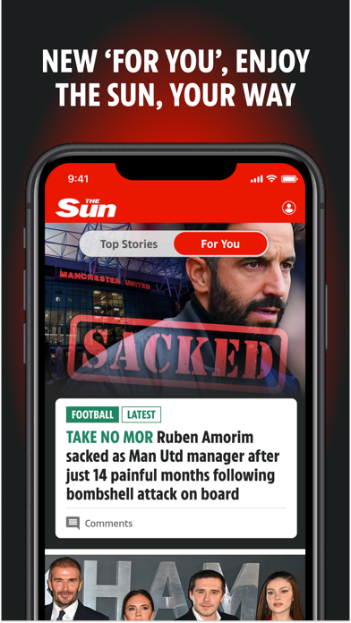 Screenshot #2 pour The Sun Mobile - Daily News