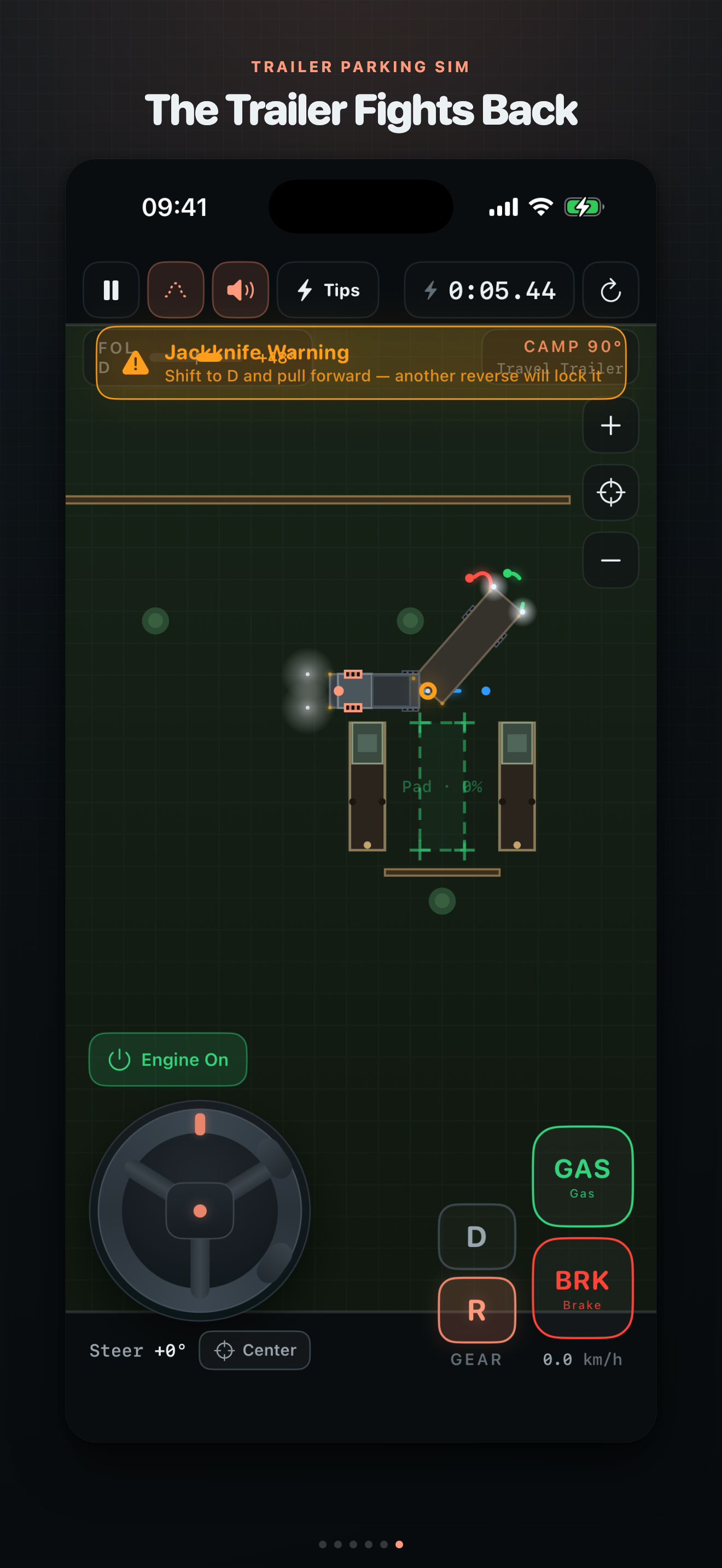 Trailer Parking Sim: CDL Truck screenshot 6