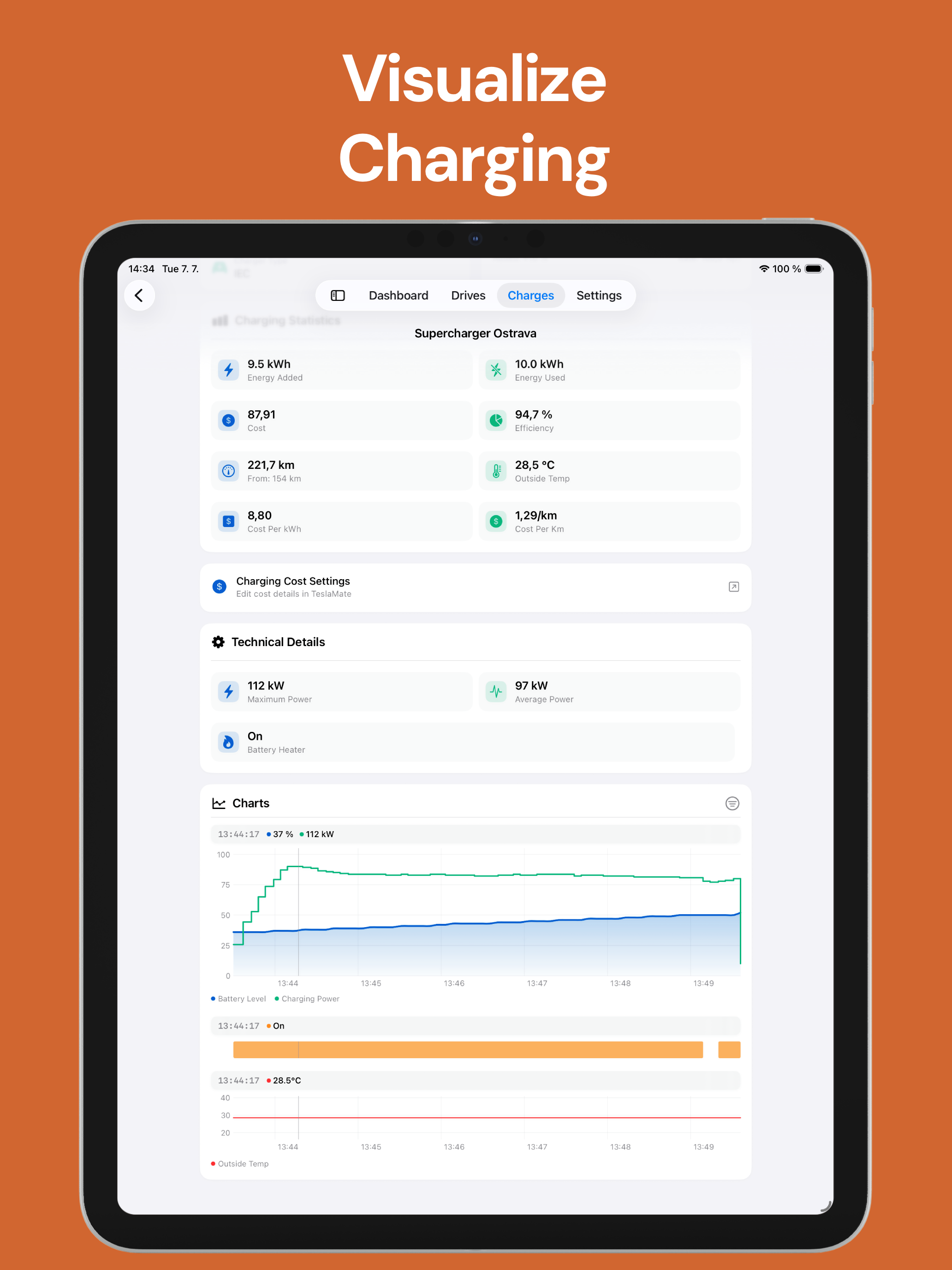 HedgieMate: For your Tesla screenshot 11