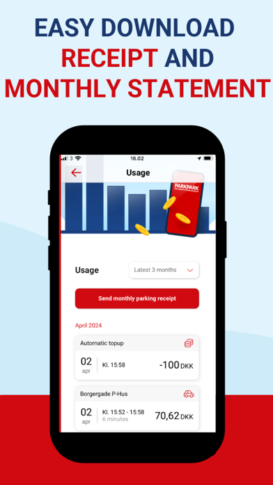 PARKPARK - Parkeringsapp Screenshot