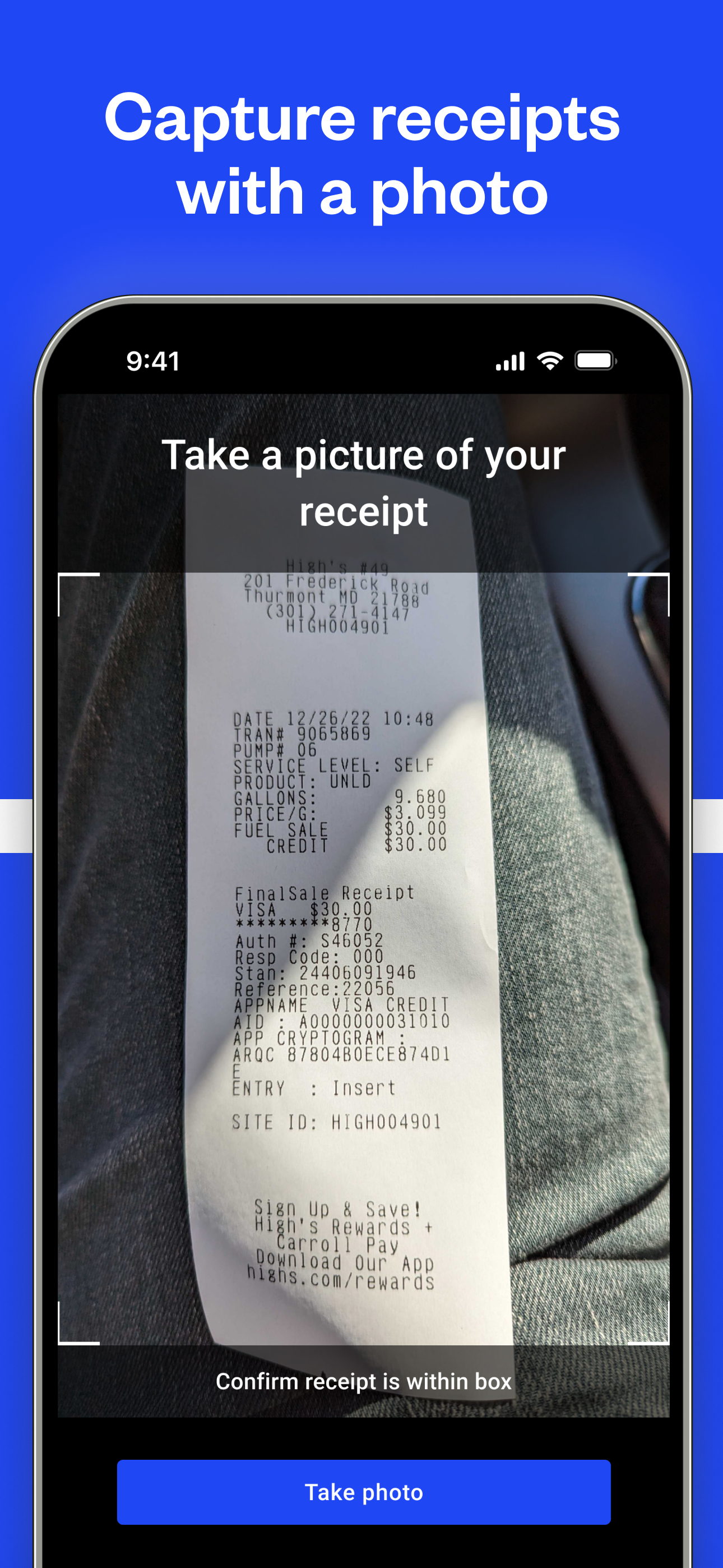 Coast: Smart Fuel Cards screenshot 4
