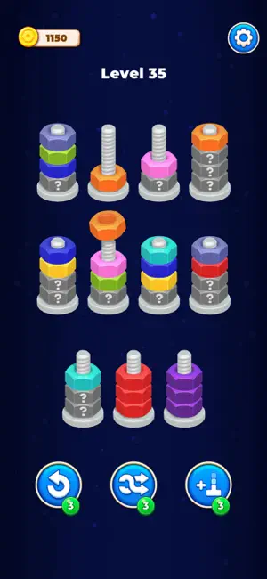 Gear Color Sort screenshot 3