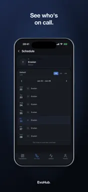 EvoHub. screenshot 2