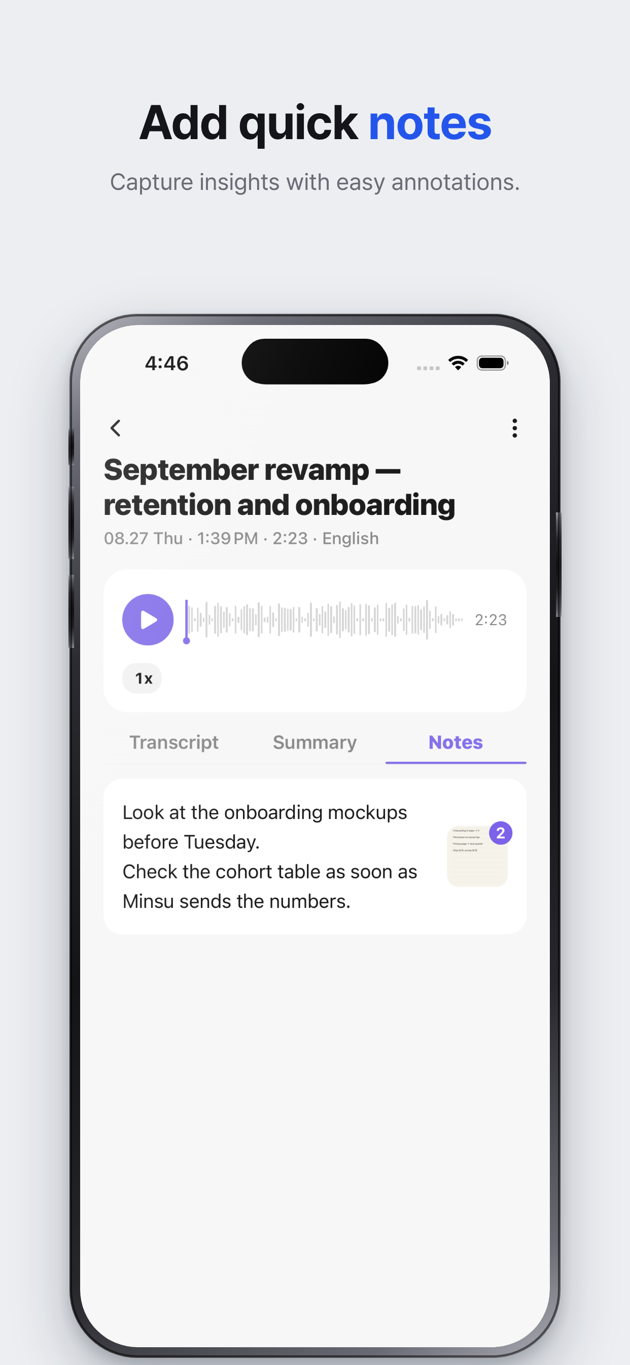 Tovo : AI Voice to Text Notes screenshot 3