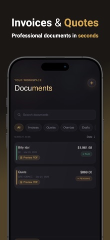 Invoice Maker & Quotes screenshot