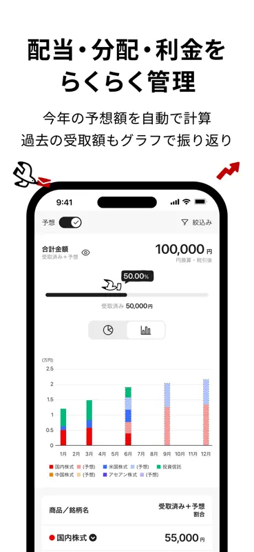 iGrow - 楽天証券の資産づくりアプリ screenshot 4 of 7