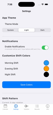 X Shifts Screenshot 3 of 5