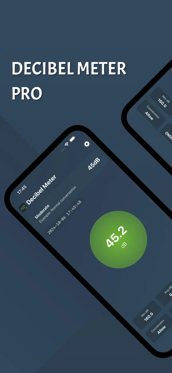 Screenshot #1 pour Decibel Meter: Expert Accuracy