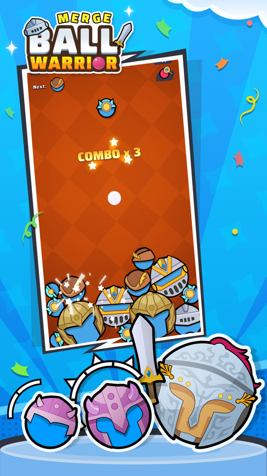 #2. Merge Ball Warrior (iOS) 由: 政 庾