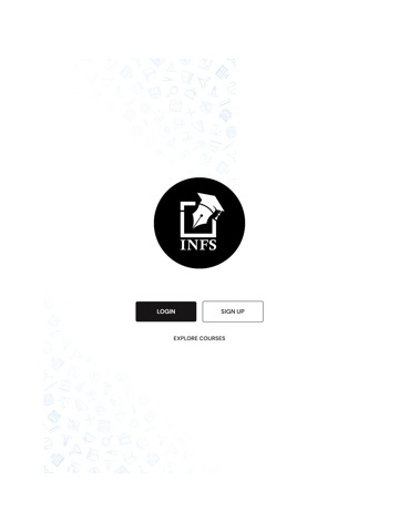 INFS course iPad screenshot
