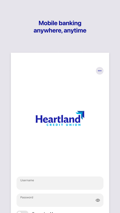 Heartland Credit Union (WI) app screenshot