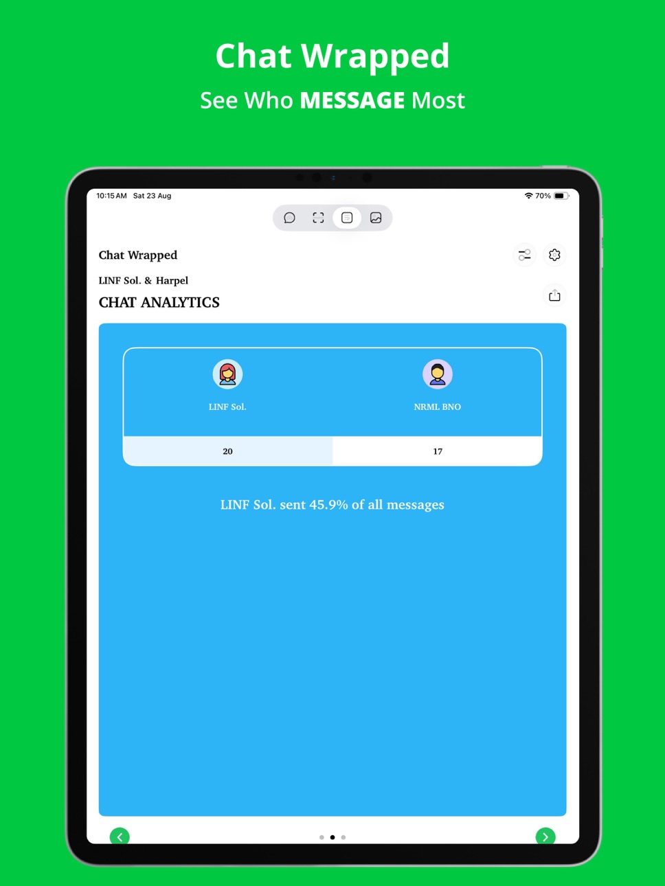 iPad screenshot