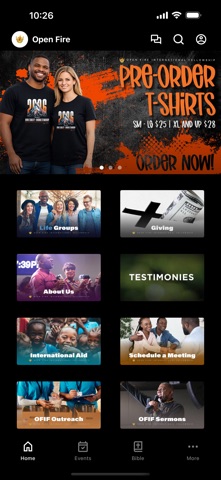 Open Fire Int'l Fellowship Screenshot 1 of 3