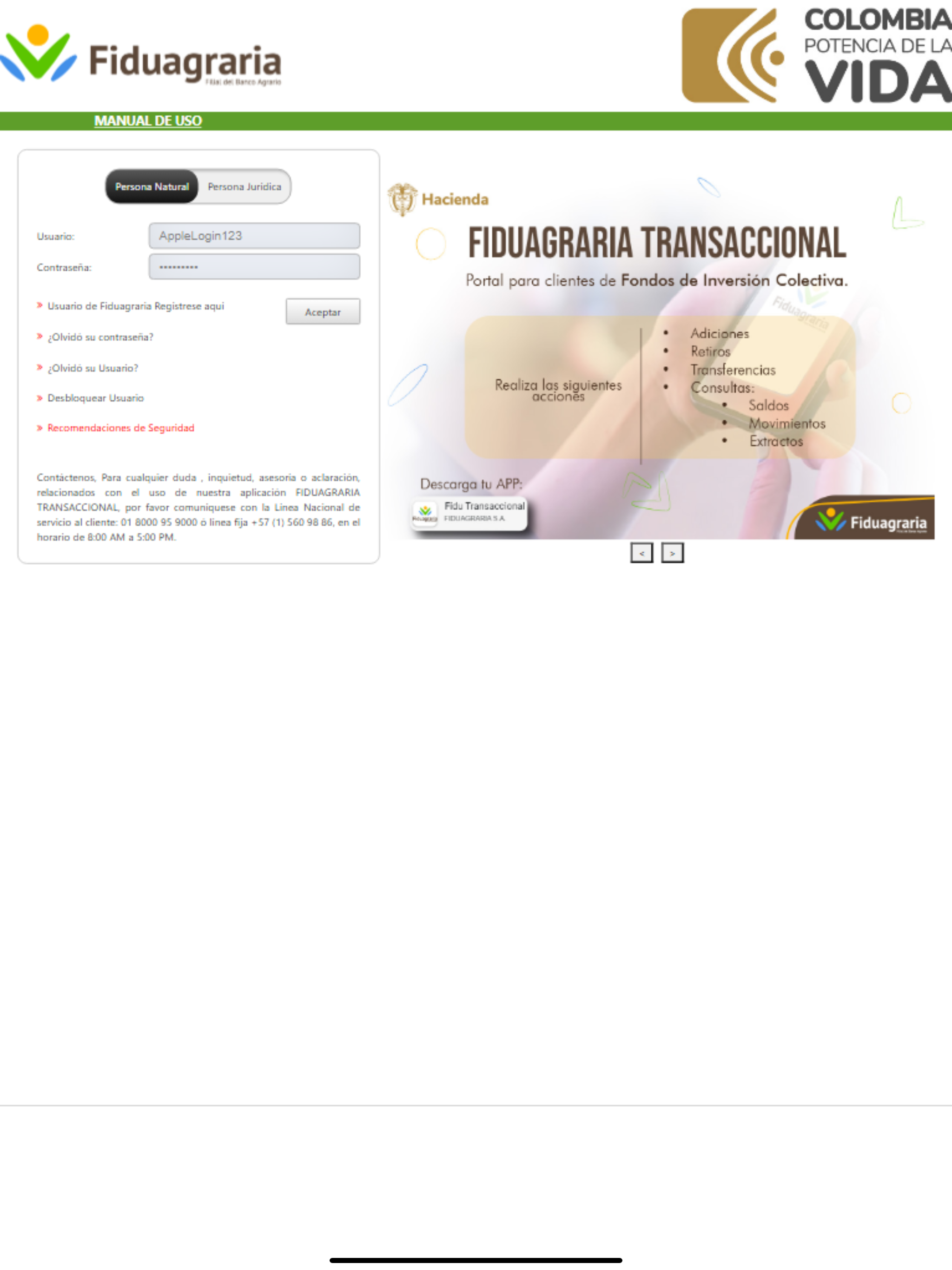 Fidu Transaccional